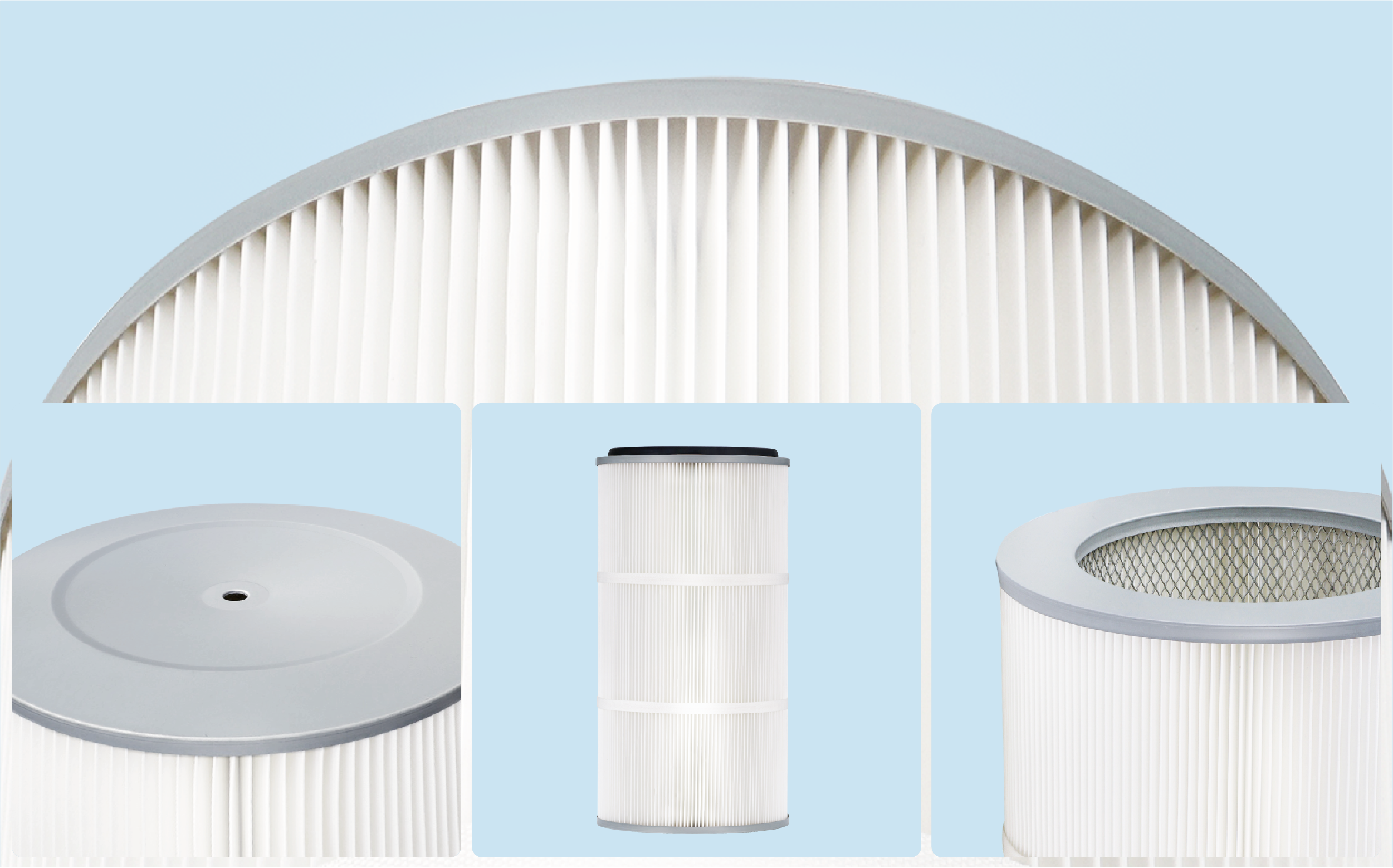 PTFE-Coated Polyester Filter Cartridge thumbnail 3